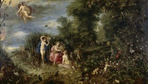 "An Allegory of Abundance" by Hendrick van Balen the Elder and Jan Brueghel the Elder