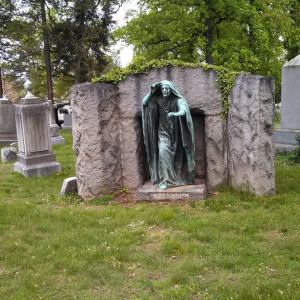 "Rabboni," by Gutzon Borglum, Rock Creek Cemetery, Washington, DC. (own work)